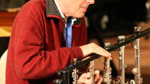 Probenfoto Martin Fahlenbocj vom ensemble recherche