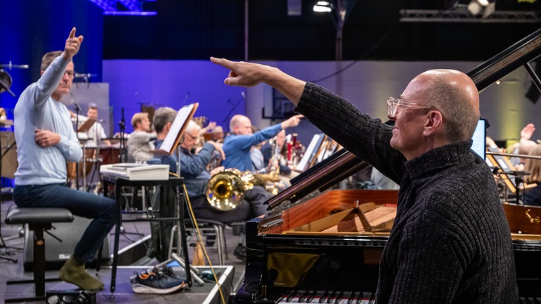 Probe mit dem SWR Symphonieorchester