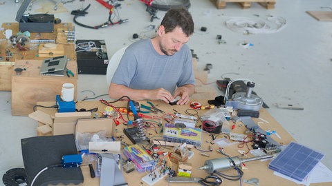 Yann Leguay im Kunstverein Global Forest