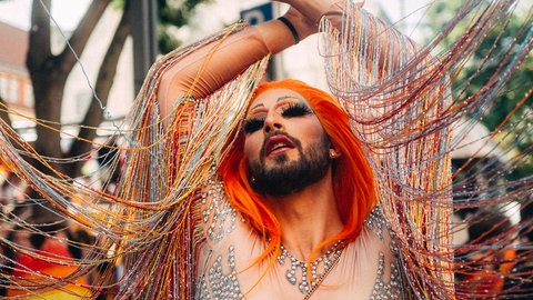 Teilnehmer beim Christopher Street Day