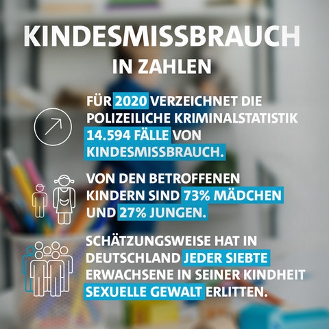 Infopost zum Thema sexueller Kindesmissbrauch