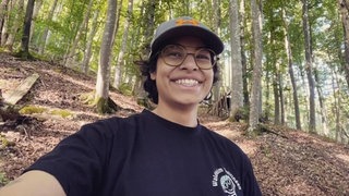 Sanju im Wald