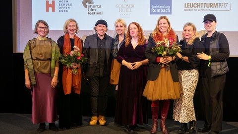 Filmteam beim Black Forest Filmfestival