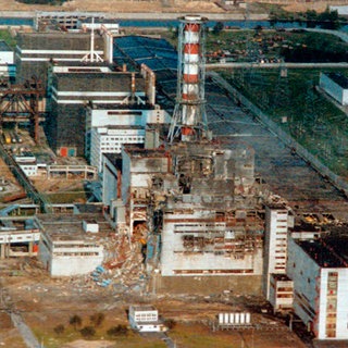 AKW Tschernobyl nach der Katastrophe