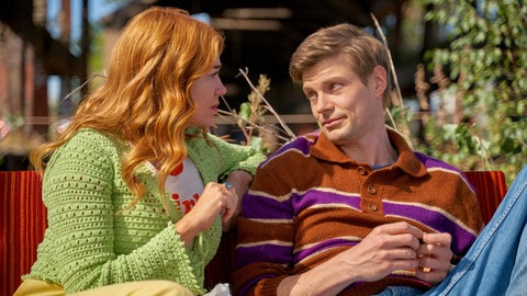 Helgi Schmid und Palina Rojinski