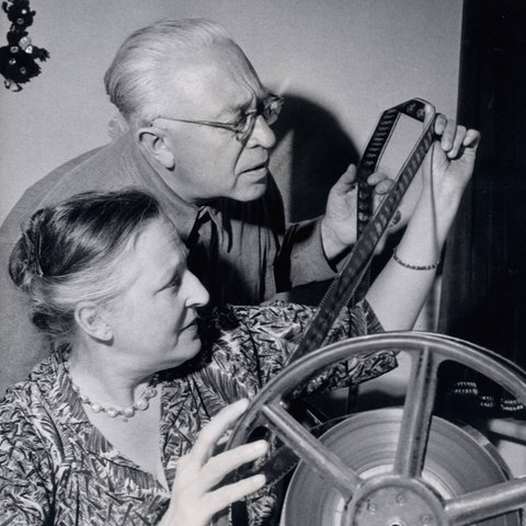 Lotte Reiniger und ihr Ehemann Carl Koch
