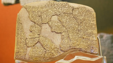 Der erste Friedensvertrag der Welt nach der Schlacht von Kadesh