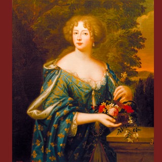 Liselotte von der Pfalz  nach Mignard. Elisabeth Charlotte (Liselotte von der Pfalz), Herzogin (Philipp I.) von Orleans, Heidelberg 27.5.1652 - Saint- Cloud 8.12.1722. - Portraet. - Gemaelde, um 1680, nach Pierre Mignard (1612-1695). Archivfoto.