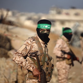 Bewaffneter Hamas-Kämpfer