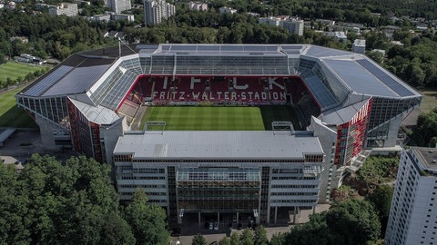 Das Fritz-Walter-Stadion in Kaiserslautern