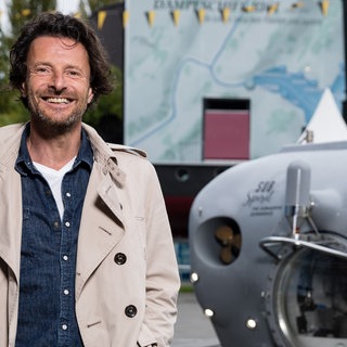 Philippe Epelbaum, Gruender von Subspirit und U-Boot-Pilot, posiert an einem Medienanlass anlaessich der Praesentation des Passagier U-Boots P-63. Archivfoto.