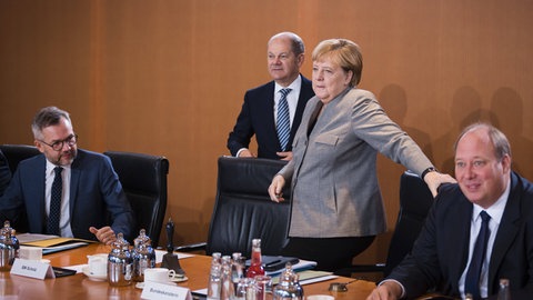 Michael Roth mit Olaf Scholz