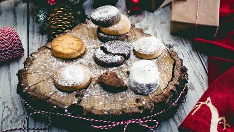 Polvorones - spanisches Weihnachtsgebäck