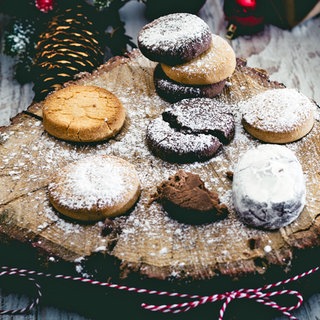 Polvorones - spanisches Weihnachtsgebäck