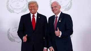 Donald Trump und Gianni Infantino