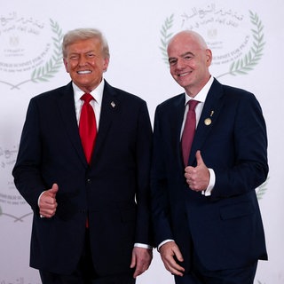 Donald Trump und Gianni Infantino