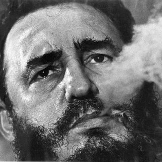 Der kubanische Premierminister Fidel Castro