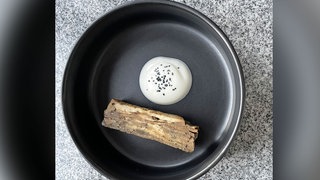 Auberginen-Shiitake-Kompression