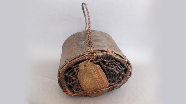 Vogelkäfig, Luzon, Holz, Rattan, Iwak oder Kalanguya