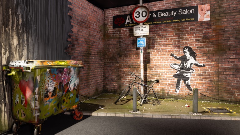 Ausstellung House of Banksy