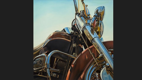 David Parrish, Harley Davidson, 1971