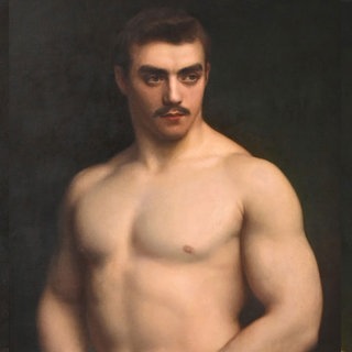 Gustave Courtois, Portait de Maurice Deriaz, 1907