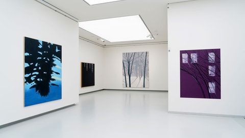 Blick in die Ausstellung: Alex Katz. Dancing with Reality