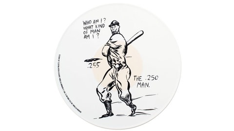 Raymond Pettibon & Oliver Augst, You’re the Top (ski), 10" vinyl, Brigade Commerz, Pforzheim, 2019