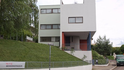 Haus Le Corbusier in der Stuttgarter Weißenhofsiedlung