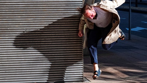 Valerie Schmidt, Bild aus der Serie „Claus stolpert“, 2018