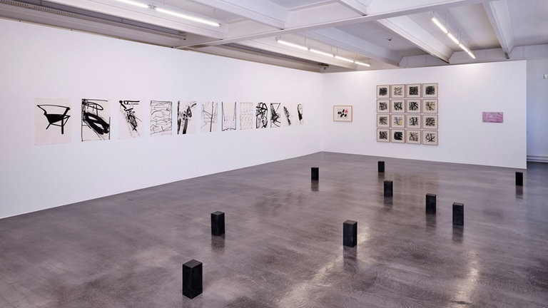 Ausstellungsansicht MOVE! Scheinbar kinetisch, Kunstmuseum Reutlingen