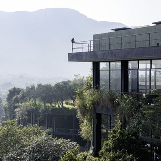 Außenansicht, Kandalama Hotel, Dambulla, Sri Lanka