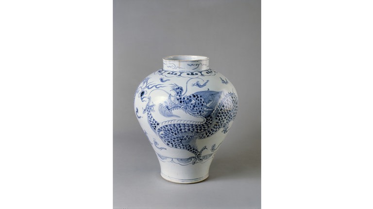 Höfischer Vorratskrug, Korea, 18. Jh