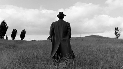 Rodney Smith, A. J. from behind in Field, Harriman, New York, 1994