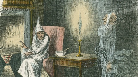 Charles Dickens: „A Christmas Carol“ - Illustrationen von John Leech