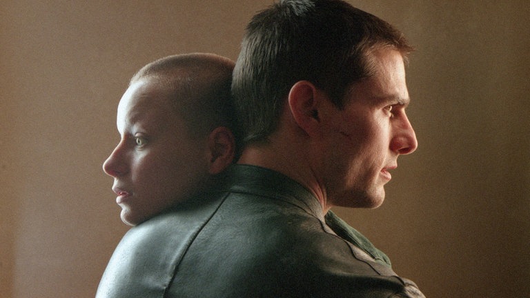 Samantha Morton und Tom Cruise im Film "Minority Report"