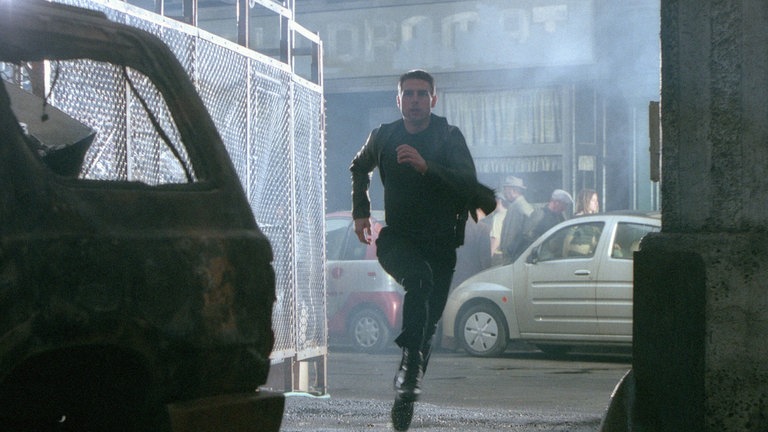 Tom Cruise in "Minority Report"
