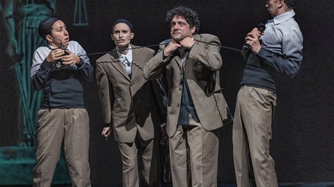 Prozess nach Franz Kafka am Maxim-Gorki-Theater in Berlin 
