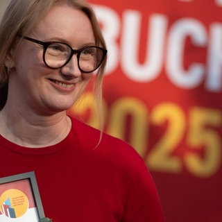 Schriftstellerin Kristine Bilkau (Preisträgerin des Preises der Leipziger Buchmesse 2025)