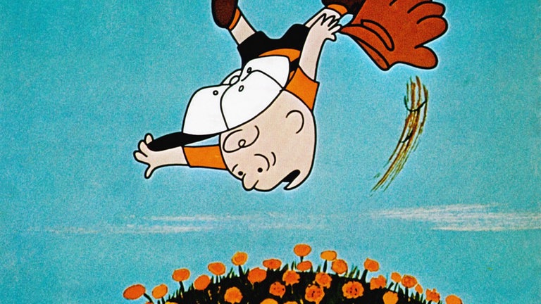 Charlie Brown von den Peanuts: eine Zeichnung von 1969