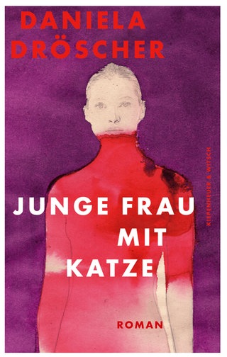 Junge Frau mit Katze - Daniela Dröscher