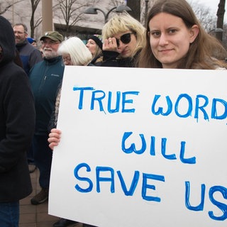 AWP Writers Protest Trumps Policies
