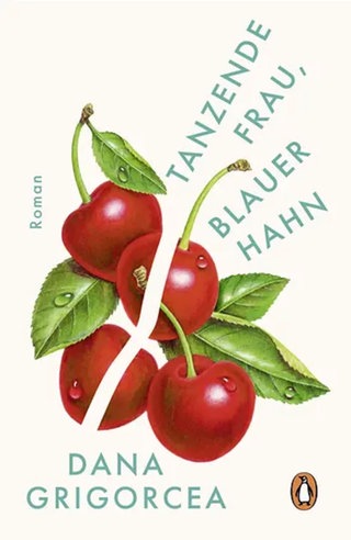 Dana Grigorcea - Tanzende Frau, blauer Hahn