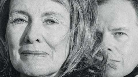 Schriftstellerin Annie Ernaux und der verstorbene Fotograf Marc Marie.