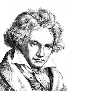 Porträt Ludwig van Beethoven