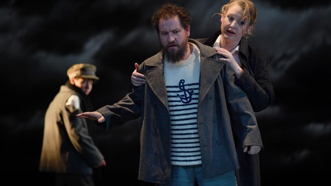 Am Theater Trier stand Thorsten Büttner 2023 als Peter Grimes in der gleichnamigen Oper von Benjamin Britten auf der Bühne.