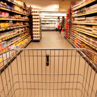 Symbolbild Einkaufen im Supermarkt