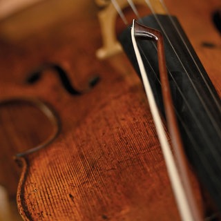 Violine und Bogen