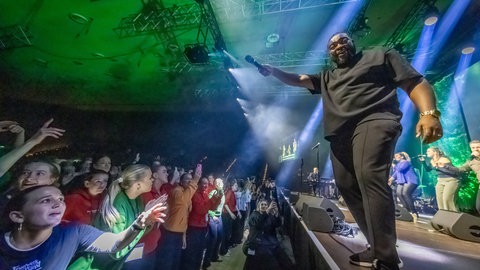 Gospel singende Menschen