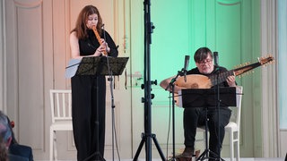 Dorothee Oberlinger und Edin Karamazov